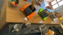 Home Cucine Cucina con penisola moderna bianca Genesi- Cucine Con Penisola|Cucine Moderne