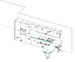 CUCINA con penisola Vision SCONTATA 50%^Snaidero Best