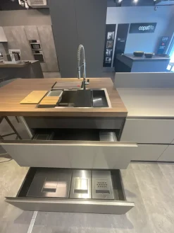 Outlet Cucina moderna con isola altri colori in hpl Copatlife Cucine Ad Isola|Cucine Moderne