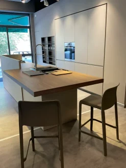 Outlet Cucina moderna con isola altri colori in hpl Copatlife Cucine Ad Isola|Cucine Moderne