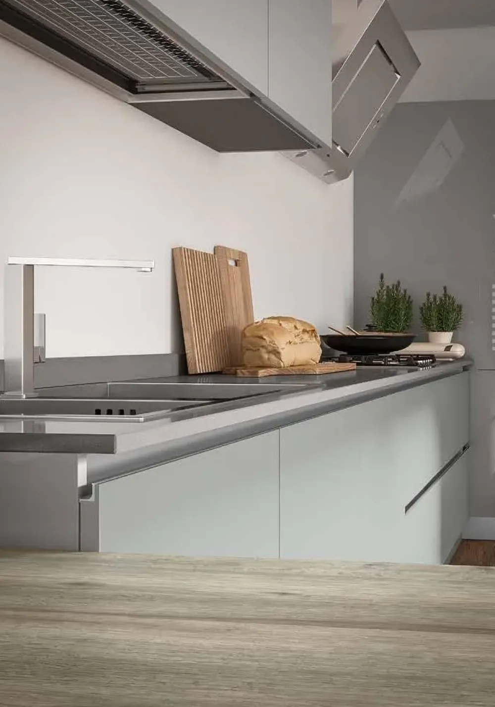 Essebi Cucina Corallo di scontata -30%- Cucine Ad Angolo|Cucine Moderne