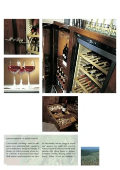 Parlani Cucina country noce lineare Cantina montepulciano- Cucine Lineari|Cucine Country