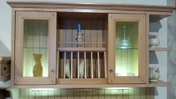 Martini Cucine Cucina country rovere chiaro lineare La castagna in offerta- Cucine Lineari|Cucine Country