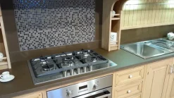 Martini Cucine Cucina country rovere chiaro lineare La castagna in offerta- Cucine Lineari|Cucine Country