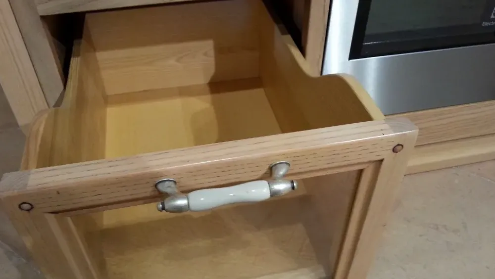 Martini Cucine Cucina country rovere chiaro lineare La castagna in offerta- Cucine Lineari|Cucine Country