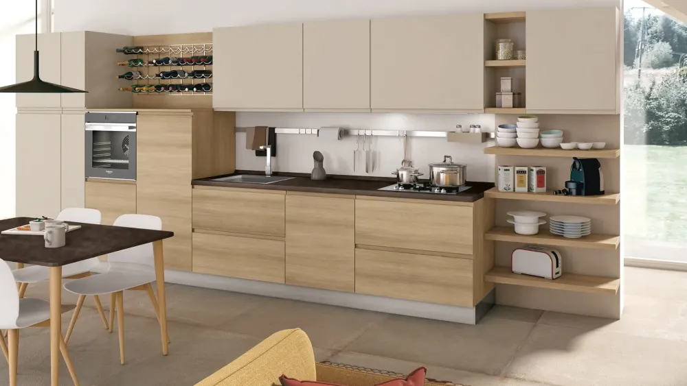 Cucina Cucina moderna modello jey by kitchens OFFERTA OUTLET sconto 50%^Creo Discount