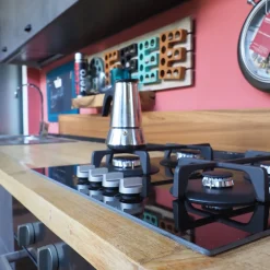 Outlet Etnico Cucina Cucina industrial piano legno lineare con un ribasso imperdibile- Cucine Lineari