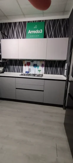Arredo3 Cucina Cucina kali  e glass di in offerta -60%- Cucine Con Penisola|Cucine Moderne