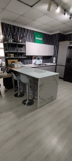 Arredo3 Cucina Cucina kali  e glass di in offerta -60%- Cucine Con Penisola|Cucine Moderne