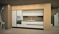 Aran Cucina Cucina mod caravaggio ciao cucine di in Offerta Outlet -35%- Cucine Lineari|Cucine Country