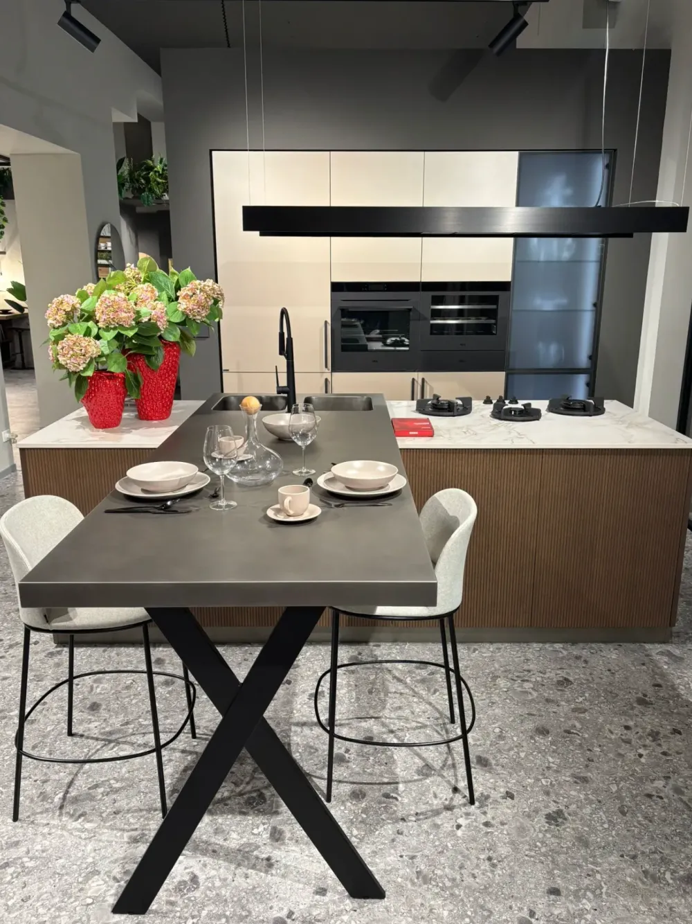 Scavolini Cucina Cucina modello musa con isola con un ribasso imperdibile- Cucine Ad Isola|Cucine Moderne