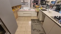 Gentili Group Cucina Cucina time grigio  con penisola con un ribasso imperdibile- Cucine Con Penisola|Cucine Moderne