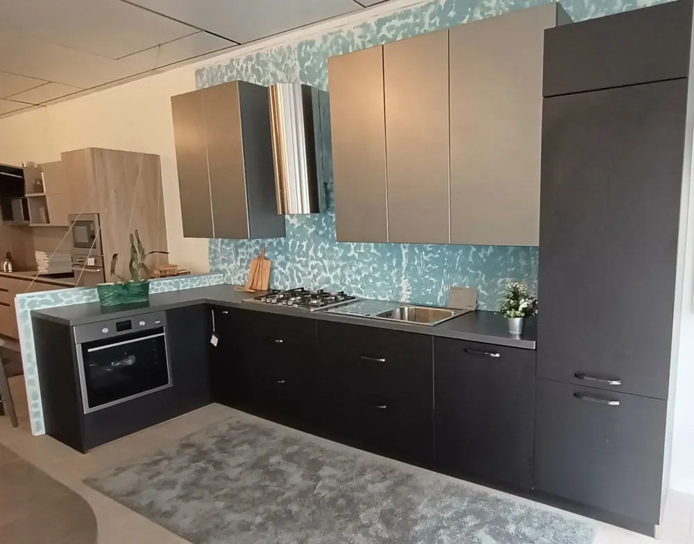 Nolte Cucina design ad angolo Manhattan a prezzo ribassato- Cucine Ad Angolo|Cucine Design