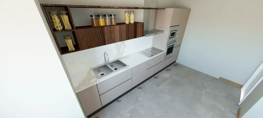 Discount Cucina design lineare Sp22 a prezzo ribassato Cucine Lineari|Cucine Design