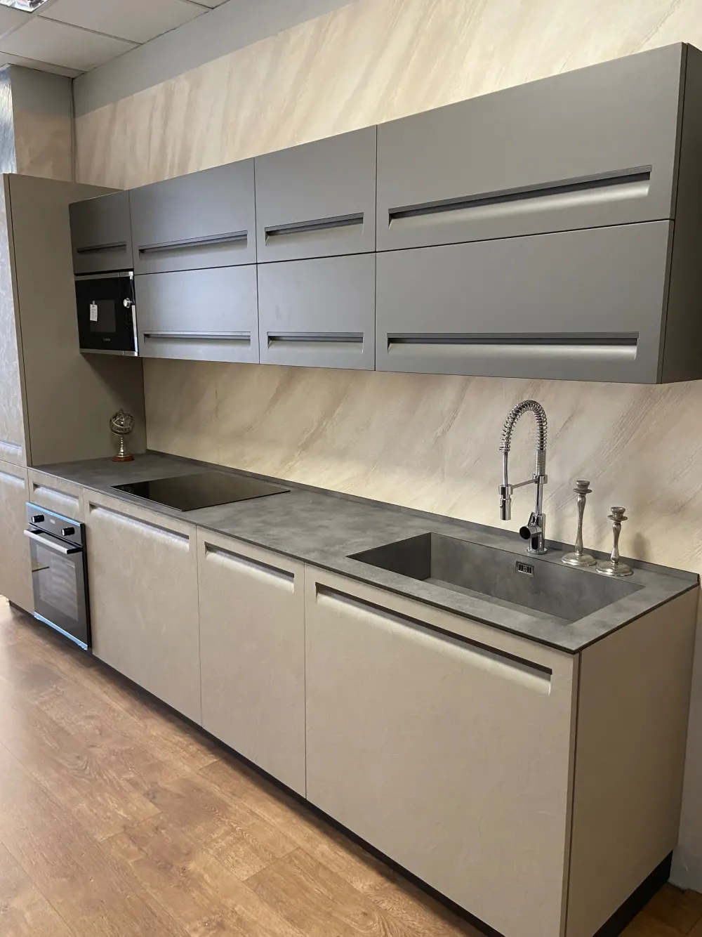 Outlet Cucina design lineare Cucina linkare a prezzo scontato Cucine Lineari|Cucine Design