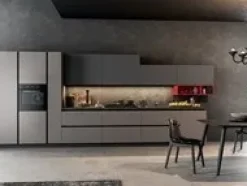 Arredo3 Cucina design lineare Time a prezzo ribassato- Cucine Lineari|Cucine Design