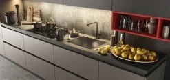 Arredo3 Cucina design lineare Time a prezzo ribassato- Cucine Lineari|Cucine Design
