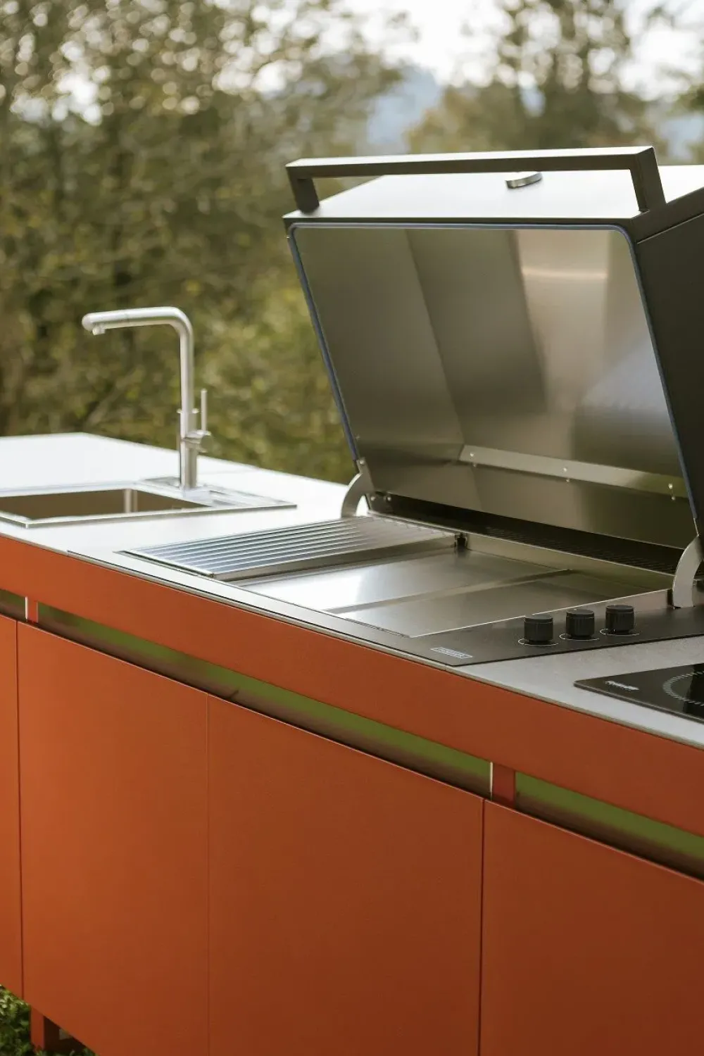 Fogher Cucina di modello Cucina da esterno agher : richiedi ora il prezzo- Cucine Con Penisola|Cucine Design