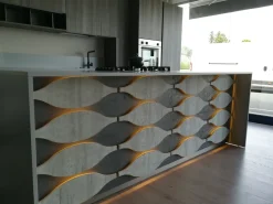 Cucina modello Play con isola in Offerta Outlet^Dibiesse