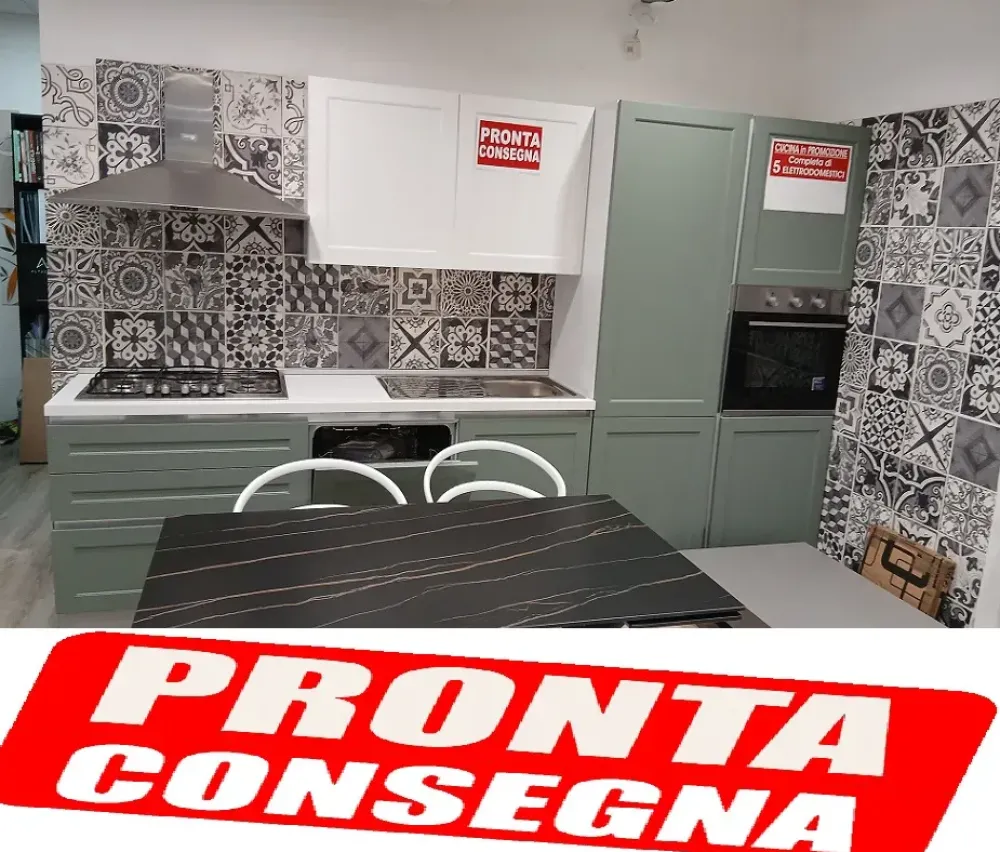 Cucina Dora lineare con uno sconto imperdibile^Artigianale Clearance