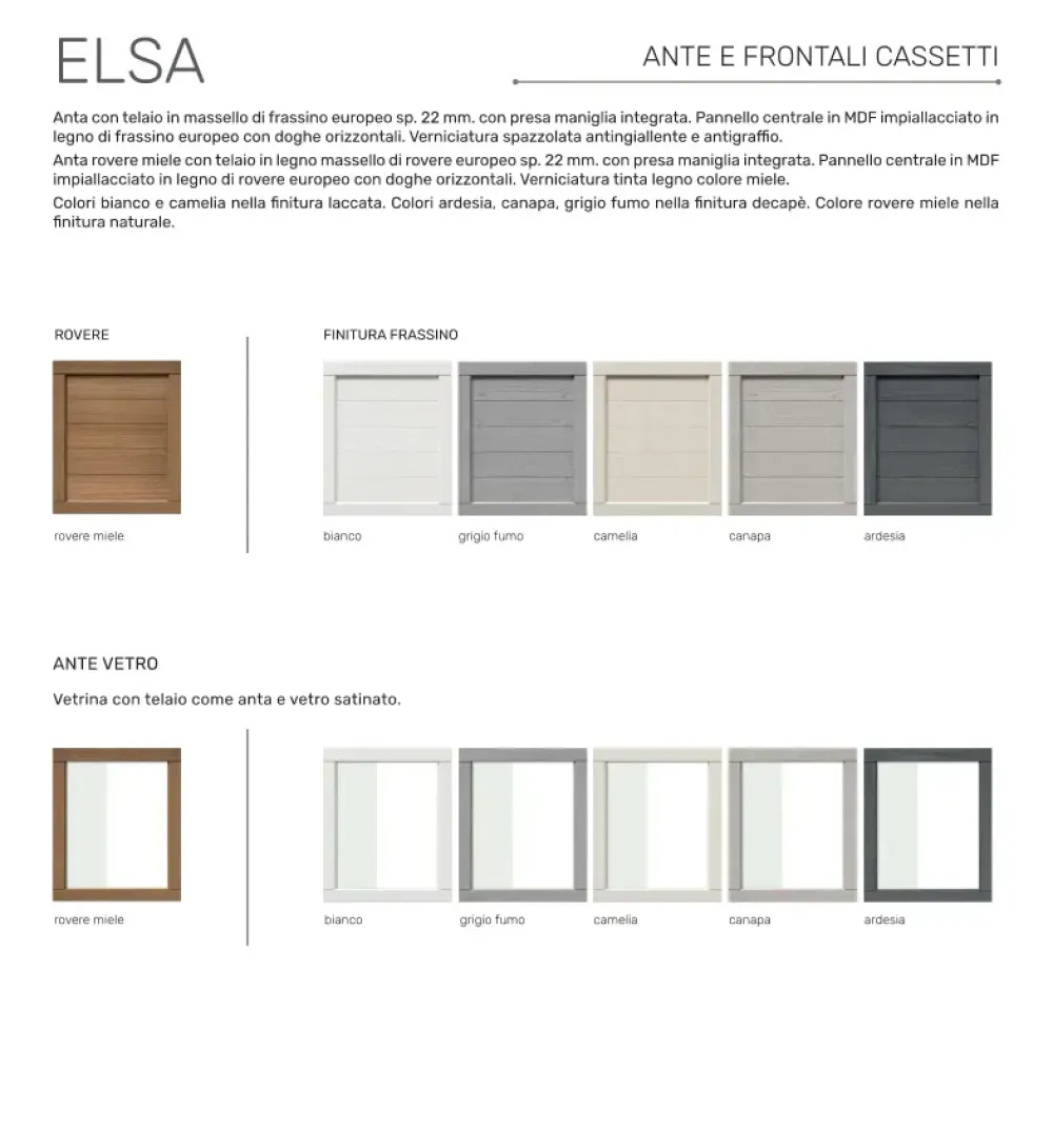 Cucina Elsa moderna altri colori lineare scontata 50%^Net Cucine Best