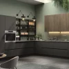 Essebi CUCINA ad angolo Carbone SCONTATA- Cucine Ad Angolo|Cucine Moderne