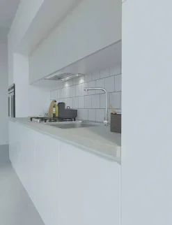 New CUCINA lineare Seta SCONTATA del 35%! Look moderno ed elegante. Cucine Lineari|Cucine Moderne