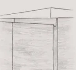 Hot Cucina moderna lineare bianca in laminato materico Zenit 1 Cucine Lineari|Cucine Moderne