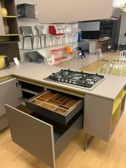 Euromobil Cucina Antis OFFERTA OUTLET sconto 60%- Cucine Con Penisola|Cucine Design