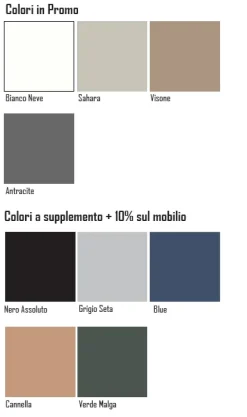 Cucina Flat 1 lineare con un ribasso imperdibile^Kuadra Cucine Best