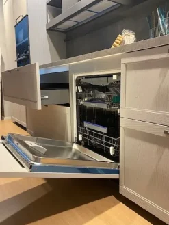 Lube Cucine Cucina Flavour  design grigia lineare scontata 43%- Cucine Lineari|Cucine Design