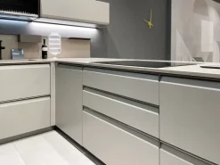 New Cucina Formalia moderna grigio ad angolo scontata 35% Cucine Ad Angolo|Cucine Moderne