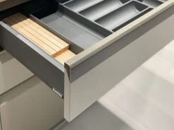 New Cucina Formalia moderna grigio ad angolo scontata 35% Cucine Ad Angolo|Cucine Moderne