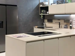 New Cucina Formalia moderna grigio ad angolo scontata 35% Cucine Ad Angolo|Cucine Moderne