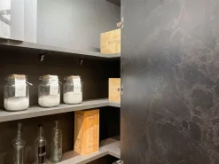 New Cucina Formalia moderna grigio ad angolo scontata 35% Cucine Ad Angolo|Cucine Moderne