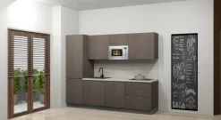 Gicinque Cucina Kappa 270 smart OFFERTA OUTLET sconto 36%- Cucine Lineari|Cucine Moderne