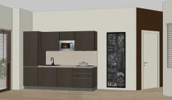 Gicinque Cucina Kappa 270 smart OFFERTA OUTLET sconto 36%- Cucine Lineari|Cucine Moderne