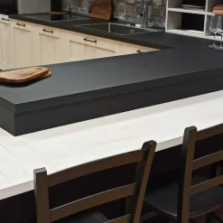 Gicinque Cucina moderna con penisola altri colori in hpl Time- Cucine Con Penisola|Cucine Moderne