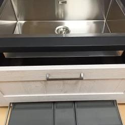 Gicinque Cucina moderna con penisola altri colori in hpl Time- Cucine Con Penisola|Cucine Moderne