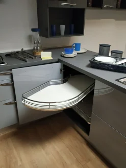 Giemme CUCINA Kaori lucida PREZZO OUTLET- Cucine Con Penisola|Cucine Moderne