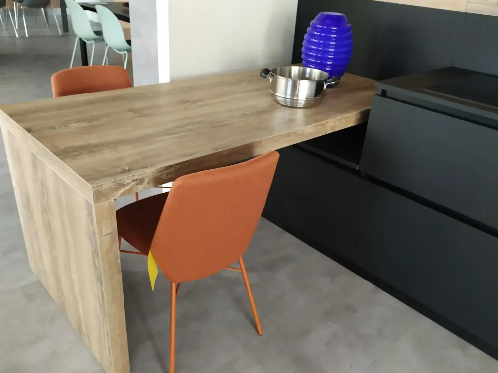 Outlet CUCINA Xl fenix nero PREZZO OUTLET scontata 34% Cucine Lineari|Cucine Moderne