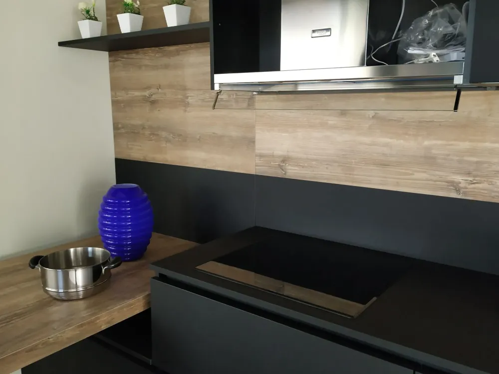 Outlet CUCINA Xl fenix nero PREZZO OUTLET scontata 34% Cucine Lineari|Cucine Moderne