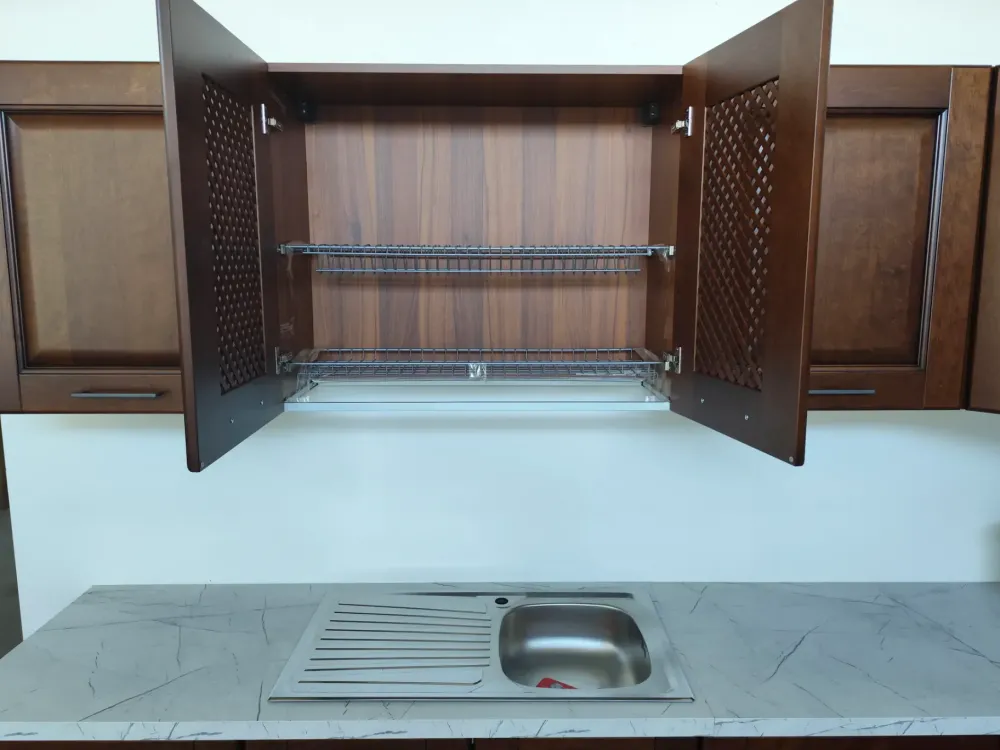 Cucina Grazia classica rovere moro ad angolo scontata 62%^Arrex Discount