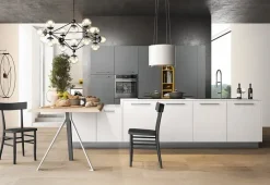 Best Cucina grigia design con isola Time a soli 8600 Euro Cucine Ad Isola|Cucine Design