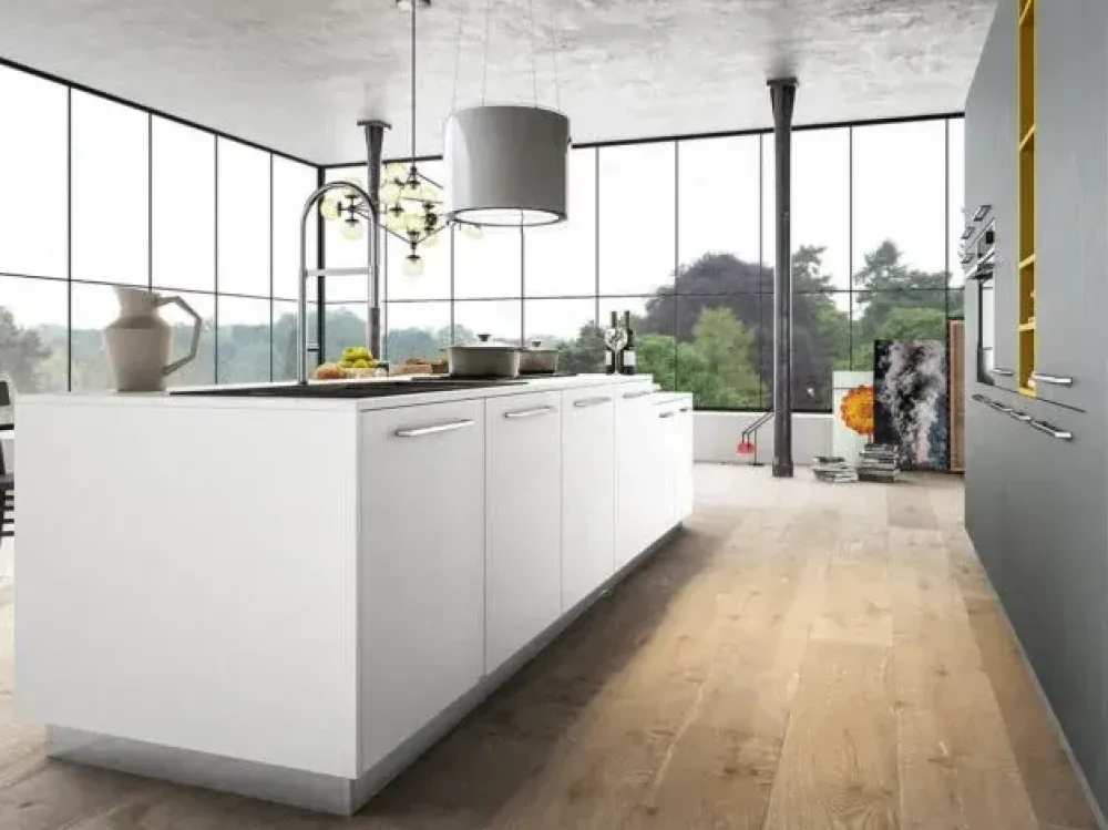 Best Cucina grigia design con isola Time a soli 8600 Euro Cucine Ad Isola|Cucine Design