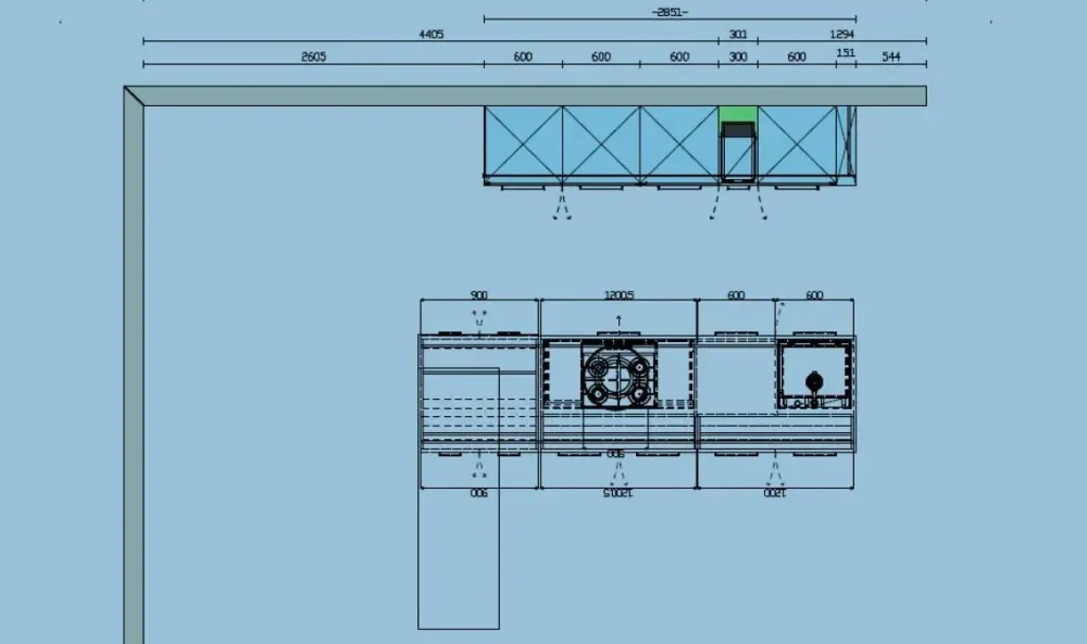 Best Cucina grigia design con isola Time a soli 8600 Euro Cucine Ad Isola|Cucine Design