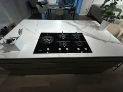 Cucina grigia design con isola Metropolis in offerta Cucine Ad Isola|Cucine Design