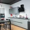 Scavolini Cucina grigia design lineare Liberamente- Cucine Lineari|Cucine Design