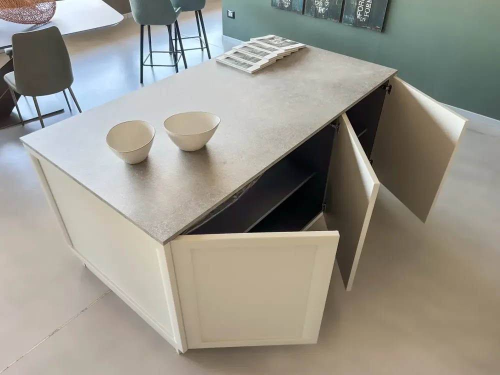 Forma 2000 Cucina grigia moderna ad angolo Cucina bellaria a soli 8780 Euro- Cucine Ad Angolo|Cucine Moderne