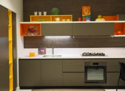 New Cucina grigia moderna con penisola Foodshelf inside Cucine Moderne|Cucine Con Penisola